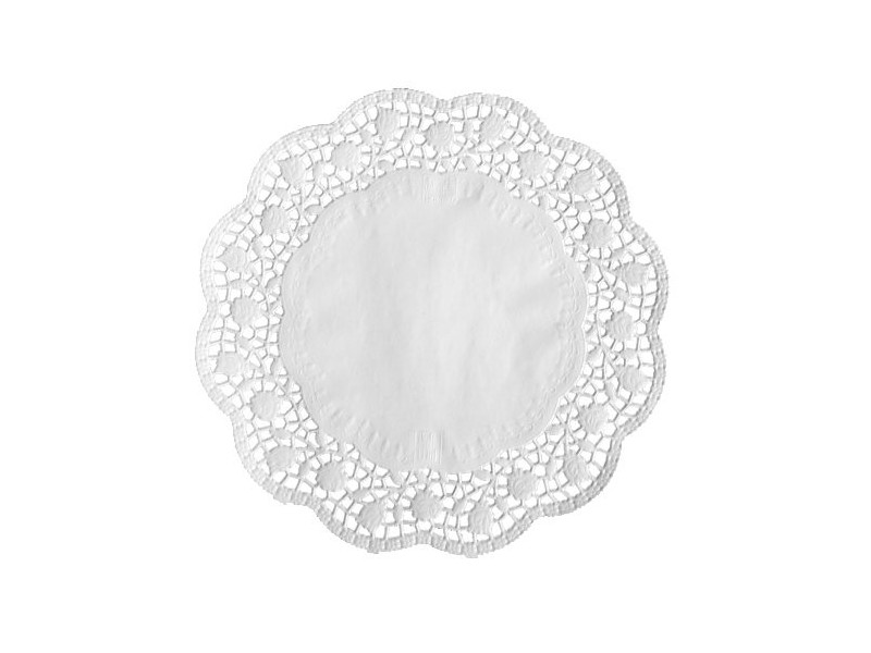 PAPSTAR Napperon, rond, diamètre: 320 mm, blanc