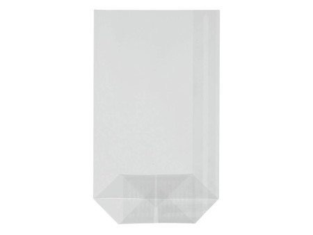 STARPAK Sachet à fond plat, (L)180 x (H)270 mm, transparent