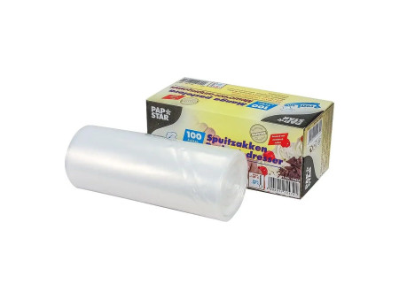 PAPSTAR Poche à dresser en PEBD, transparent, 0,4 l