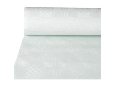PAPSTAR Nappe damassée, (l)0,8 x (L)50 m, blanc