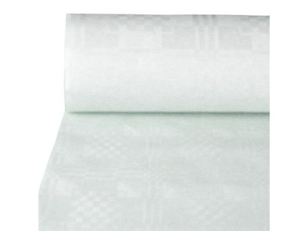 PAPSTAR Nappe damassée, (l)1,0 x (L)100 m, blanc