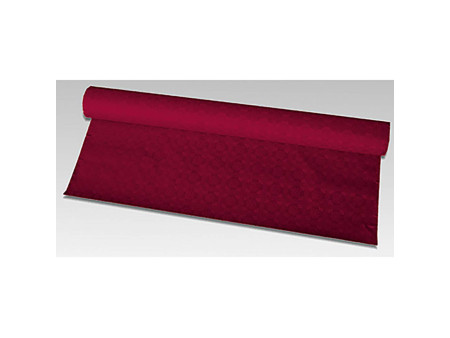 PAPSTAR Nappe damassée, (l)1,0 x (L)50 m, bordeaux