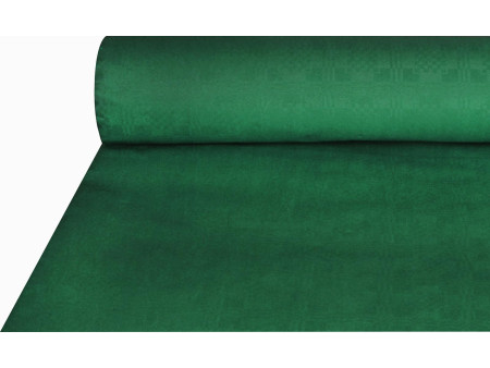 PAPSTAR Nappe damassée, (l)1,0 x (L)50 m, vert foncé