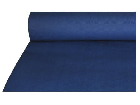 PAPSTAR Nappe damassée, (l)1,0 x (L)50 m, bleu foncé
