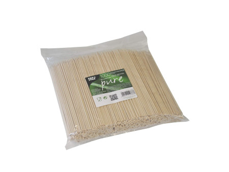 PAPSTAR Pique à brochette 'pure', en bois, longueur: 200 mm