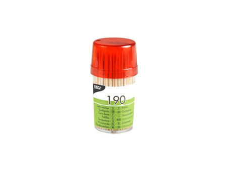 PAPSTAR Cure-dent, en bois, rond, longueur: 65 mm