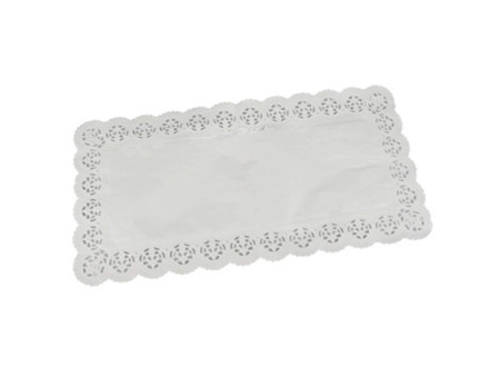 PAPSTAR Napperon, rectangulaire, 400 x 200 mm, blanc