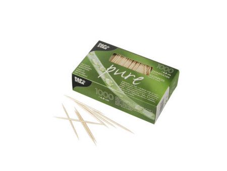PAPSTAR Cure-dent 'pure', en bois, rond, longueur: 68 mm