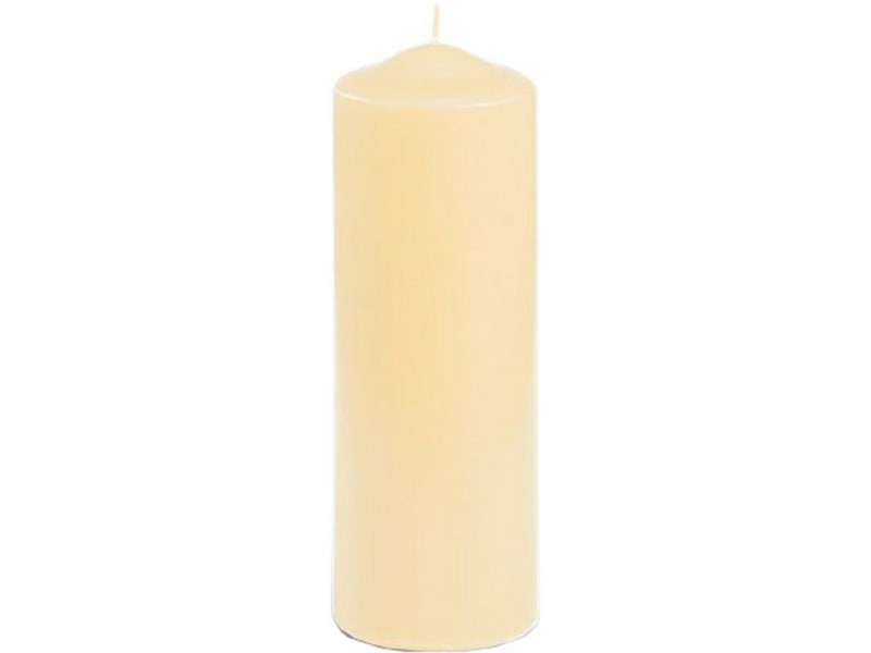 STARPAK Bougie cylindrique, diamètre: 70 mm, crème