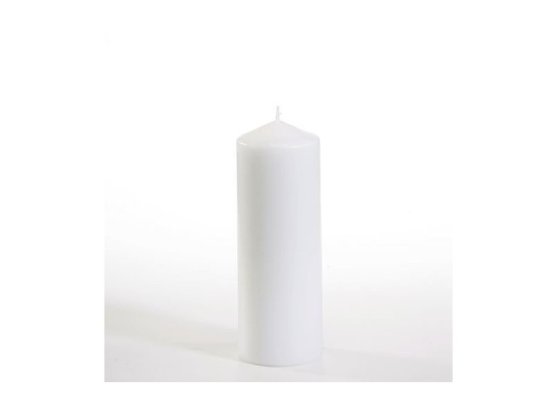 PAPSTAR Bougie cylindrique, diamètre: 60 mm, blanc