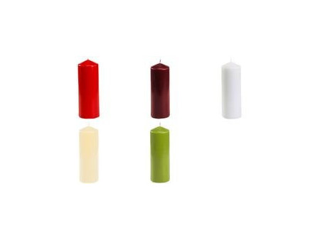 PAPSTAR Bougie cylindrique, diamètre: 60 mm, crème
