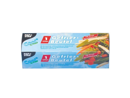 STARPAK Sachet congélation 1 litre, 160 x 240mm, transparent