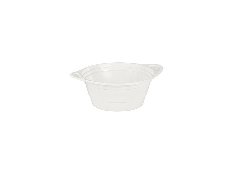 STARPAK Bol à soupe en plastique PP, 750 ml, blanc