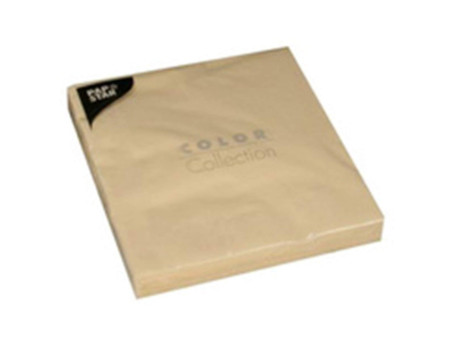 PAPSTAR Serviettes de cocktail, 240 x 240 mm, jaune