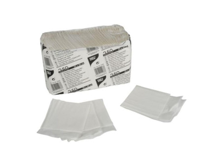 PAPSTAR Serviettes pour distributeur, 250 x 300 mm, blanc