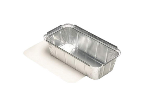 STARPAK Coupelle en aluminium, avec couvercle, 500 ml