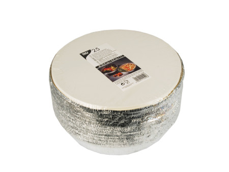 STARPAK Coupelle en aluminium rond, avec couvercle, 1.000 ml