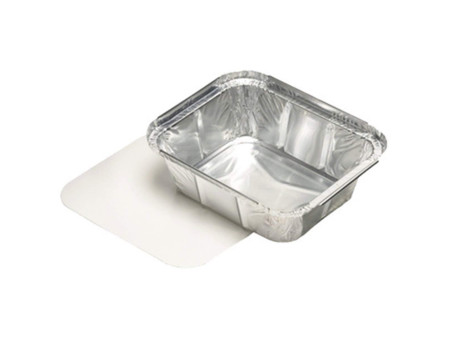 STARPAK Coupelle en aluminium, avec couvercle, 1.000 ml