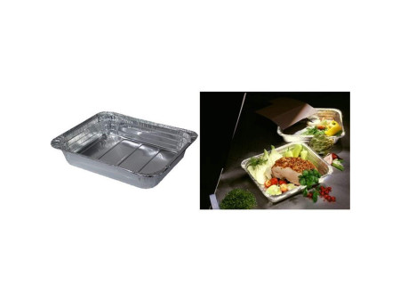 STARPAK Barquette Gastronorm en aluminium, rectangulaire