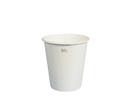 STARPAK Gobelet en carton, 0,2 l, par 100, vert