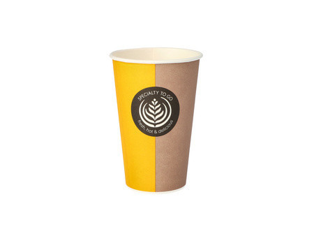 STARPAK Couvercle pour café en papier dur 'Coffee To Go'