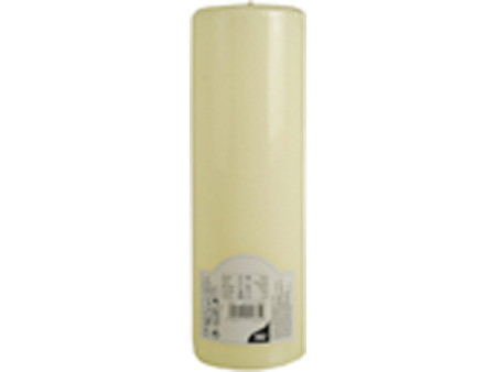 PAPSTAR Bougie cylindrique 'Ivory', diamètre: 80 mm, ivoire