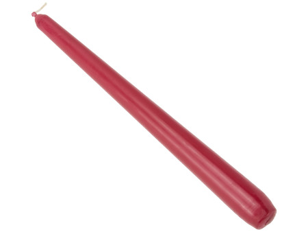 STARPAK Bougie de chandelier, 22 mm, pack de 50, bordeaux