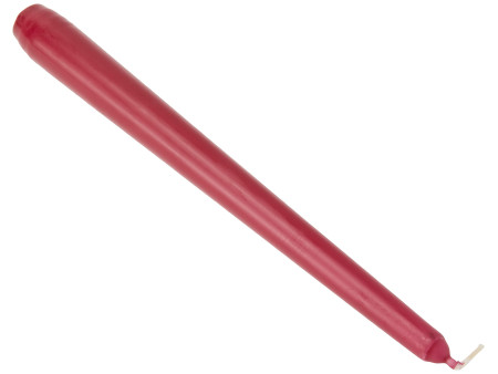STARPAK Bougie de chandelier, 22 mm, pack de 50, bordeaux