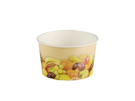 STARPAK Pot à glace, 125 ml, diamètre: 80 mm