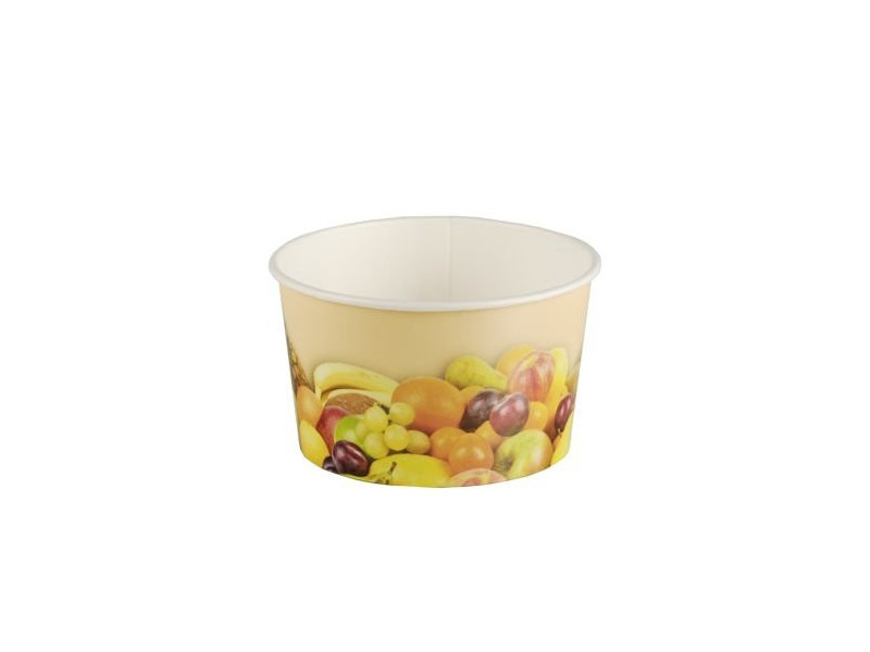 STARPAK Pot à glace, 125 ml, diamètre: 80 mm