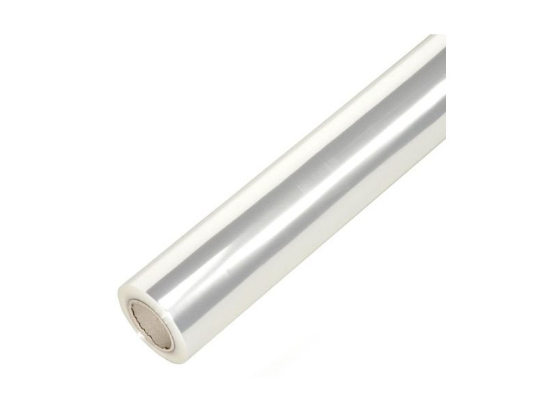 STARPAK Film transparent pour cadeau, sur rouleau, 100 m