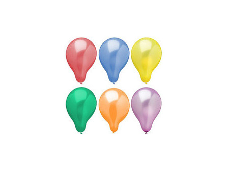 PAPSTAR Ballon de baudruche 'Metallic', assorti