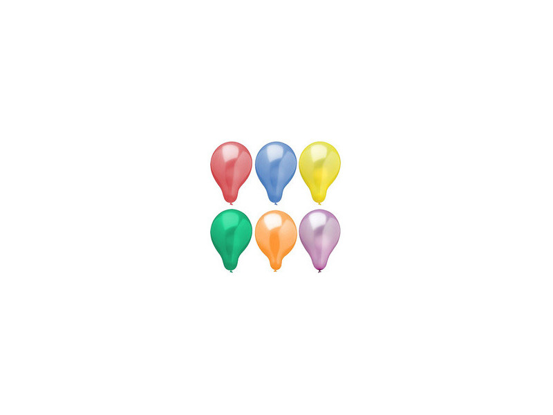 PAPSTAR Ballon de baudruche 'Metallic', assorti