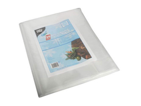 STARPAK Sachet congélation, 20 L, 600 x 400 mm, transparent