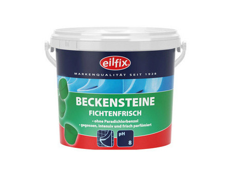 eilfix Blocs désodorisants pour urinoir 'épicéa', 1.000 g