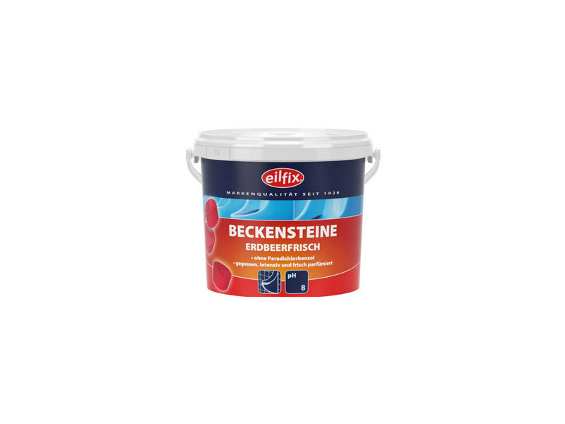 eilfix Blocs désodorisants pour urinoir 'fraise', 1.000 g