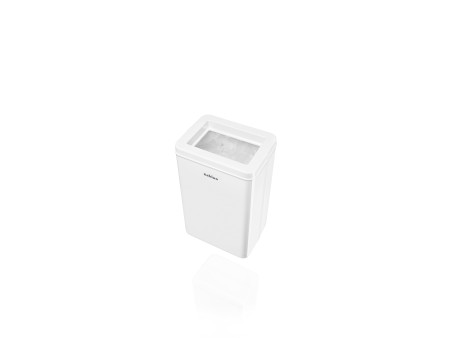 satino by wepa Poubelle, 50 litres, blanc