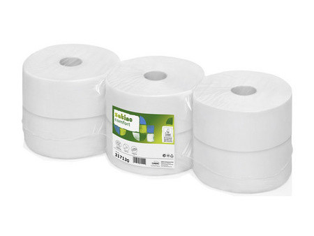 satino by wepa Papier toilette en grands rouleaux, 380 m