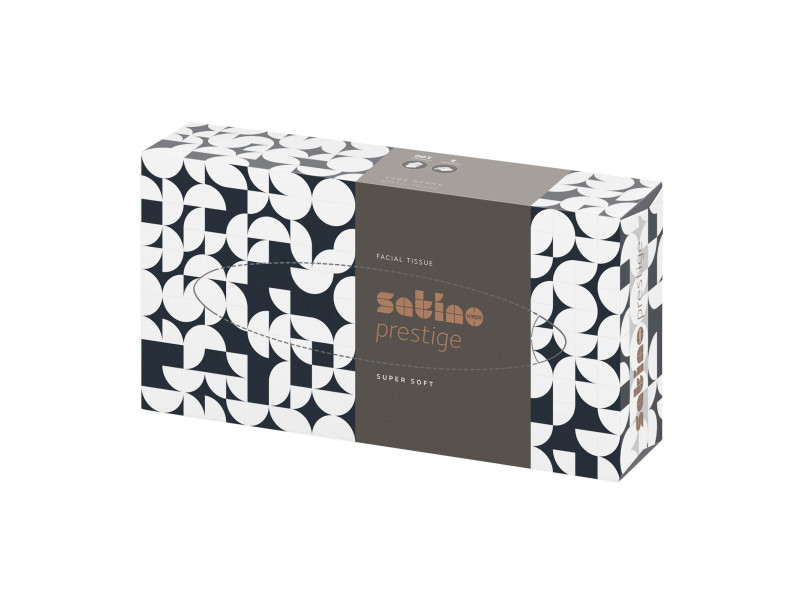 satino by wepa Mouchoirs Prestige, 2 couches, extra blanc
