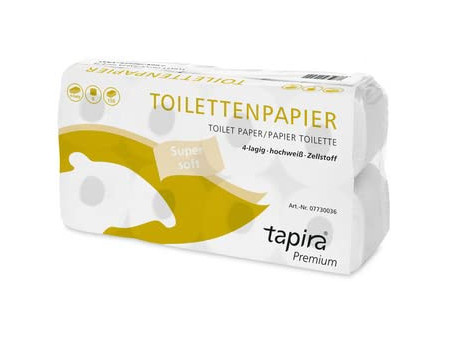 Tapira Papier toilette Premium, 4 couches, extra blanc