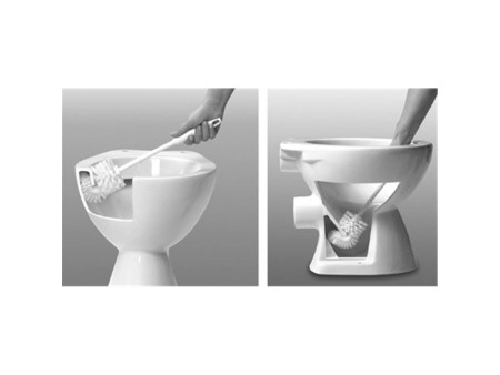 Peggy Perfect Brosse de toilettes 2000, plastique tête ronde