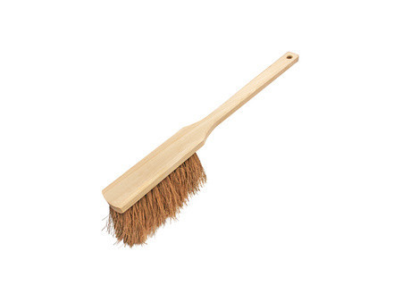 LEO MAIER Balayette à manche long, en bois, longueur: 420 mm
