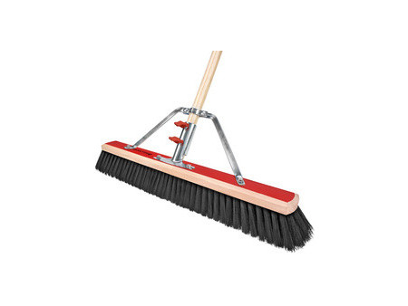 LEO MAIER Balai de salle avec manche 'Bulldozer', 500 mm