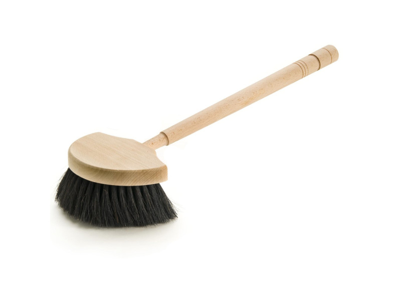 Peggy Perfect Brosse à fenêtre demi-lune, crin de cheval