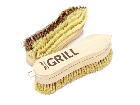 Peggy Perfect Brosse métallique 'GRILL', bois naturel
