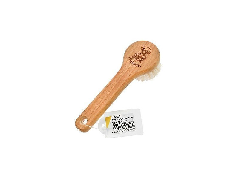 Peggy Perfect Brosse à champignons, bois naturel, rond
