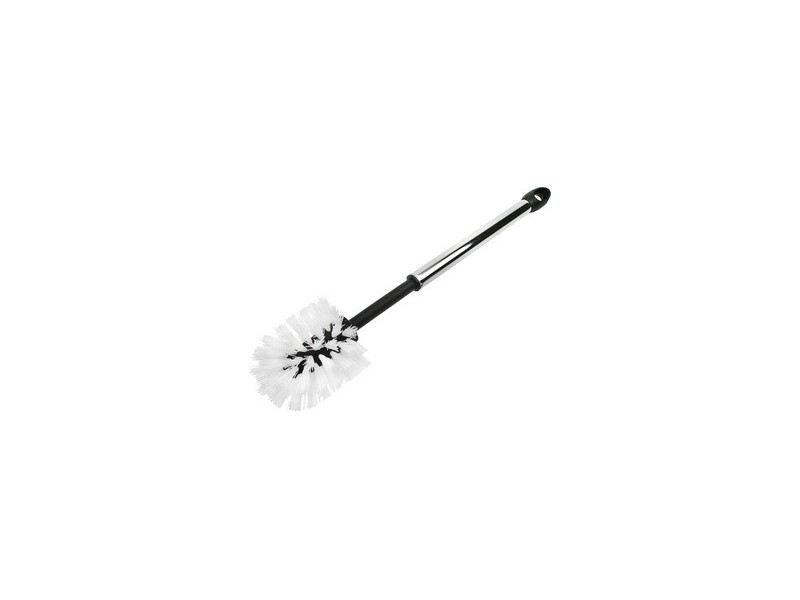 Peggy Perfect Brosse de toilettes, manche chromé, tête ronde