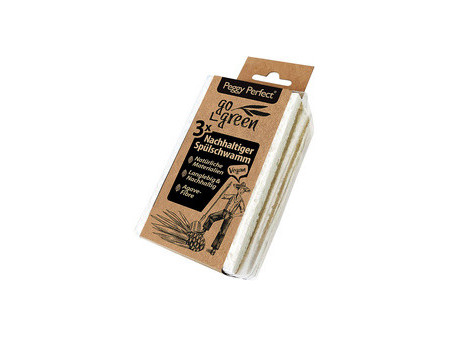 Peggy Perfect Éponge 'GoGreen', pack de 3