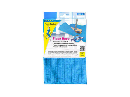 Peggy Perfect Chiffon de sol microfibre 'Floor Hero', bleu