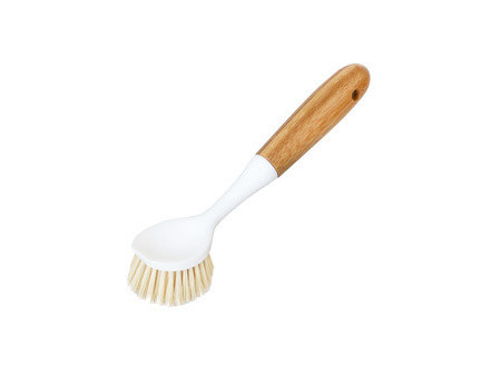 Peggy Perfect Brosse à vaisselle Panda Bamboo, blanc/naturel